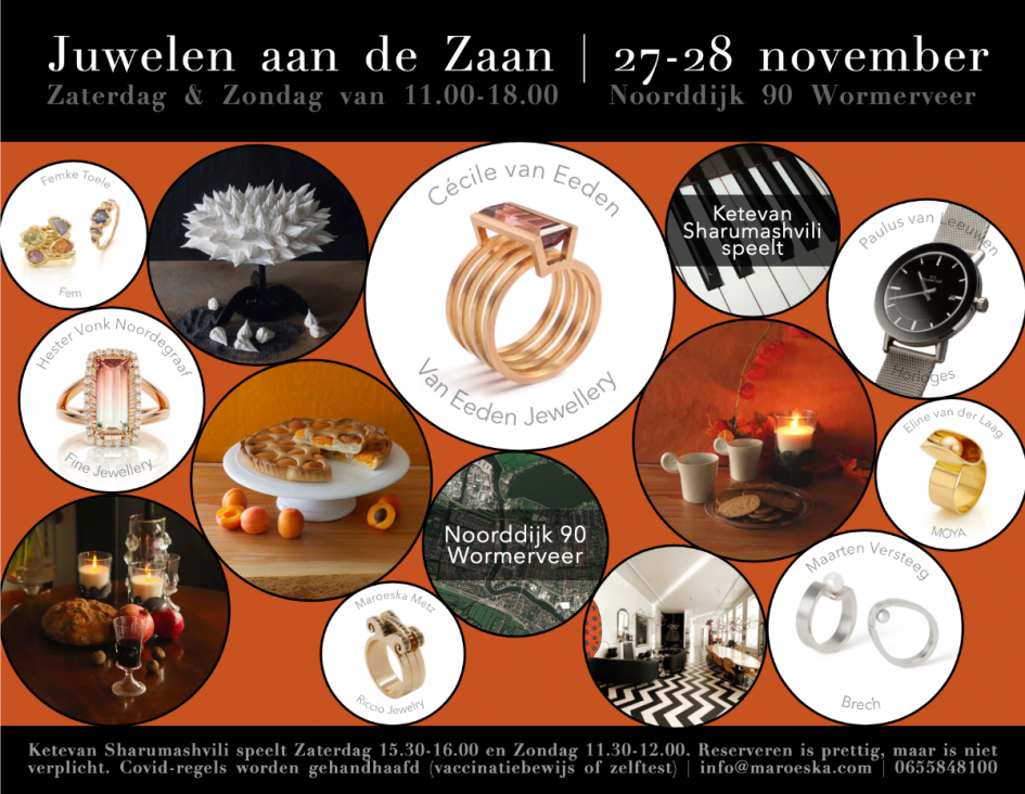 Voetzool Vrijwel Vesting Juwelen aan de Zaan - Cécile van Eeden sieraden Eindhoven